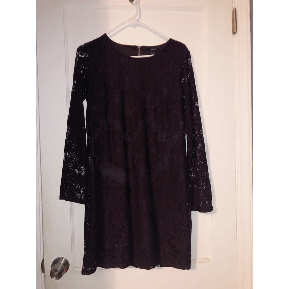 Lace eggplant dress!